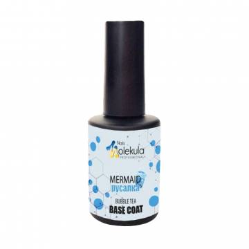 Цветная база для гель-лака Nails Molekula Professional Bubble Tea Base Coat, Mermaid, 12 мл Цветная база для гель-лака Nails Molekula Professional Bubble Tea Base Coat, Mermaid, 12 мл