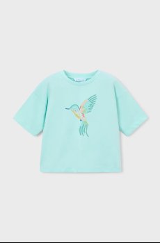 Детская хлопковая футболка Mayoral