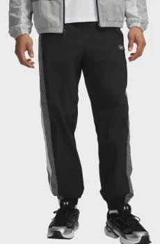 Мужские черные спортивные брюки UA Icon Wvn Track Jogger-BLK Черный XL Under Armour 6009662-001