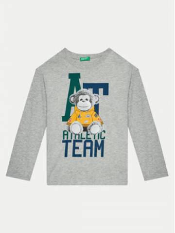United Colors Of Benetton Блузка 3I1XG10F3 Сірий Regular Fit United Colors Of Benetton Блузка 3I1XG10F3 Сірий Regular Fit