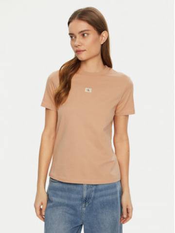 Calvin Klein Jeans Футболка J20J225084 Оранжевий Regular Fit Calvin Klein Jeans Футболка J20J225084 Оранжевий Regular Fit