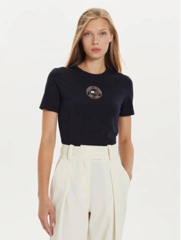 Tommy Hilfiger Футболка Nautical Graphic WW0WW43652 Голубий Slim Fit Tommy Hilfiger Футболка Nautical Graphic WW0WW43652 Голубий Slim Fit