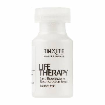 Восстанавливающая сыворотка Maxima Professional Life Therapy Reconstruction Serum для очень поврежденных волос, 10 мл Восстанавливающая сыворотка Maxima Professional Life Therapy Reconstruction Serum для очень поврежденных волос, 10 мл