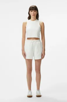 Женские белые шорты Белый 40 Lacoste GF050570V