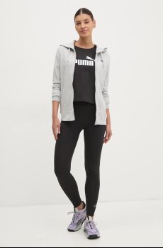 Хлопковая футболка Puma Essential Logo