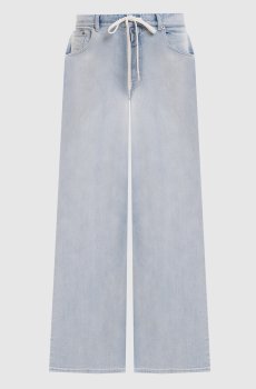 Голубые джинсы