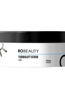Охлаждающий скраб для тела с эффектом лифтинга на основе морской соли RoBeauty Turbolift Scrub, 250 мл