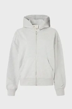 Женское серое худи LOGO FRENCH TERRY Серый XS Calvin Klein LV044C211G