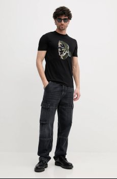 Хлопковая футболка Karl Lagerfeld