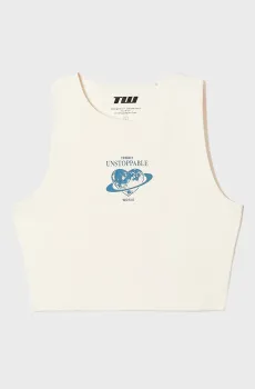 Женский белый топ Белый M Tally Weijl SSLCOBRASON