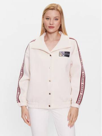 Guess Демісезонна куртка Beulah V3YL01 KBSK0 Écru Regular Fit Guess Демісезонна куртка Beulah V3YL01 KBSK0 Écru Regular Fit