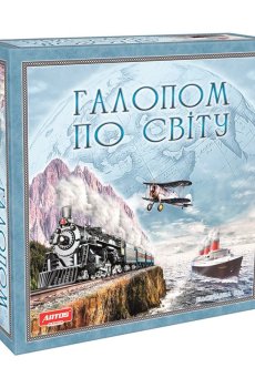 Детская настольная игра Artos Games Галопом по світу, от 3 лет