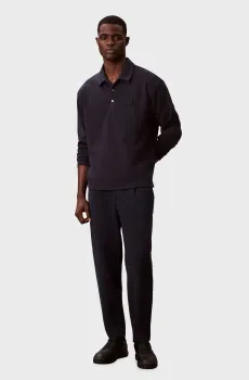 Мужские темно-синие брюки SLIM TAPERED KNIT Синий XL Calvin Klein LV04LE613G