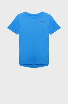 Детская синяя футболка UA Tech Vent Jcqrd SS Синий 18 Under Armour 1390019-402