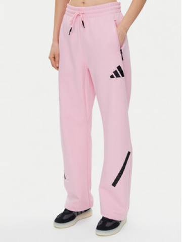 adidas Спортивні штани Z.N.E. Barrel JC5410 Рожевий Loose Fit adidas Спортивні штани Z.N.E. Barrel JC5410 Рожевий Loose Fit
