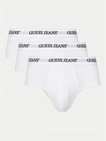 Guess Jeans Набір з 3 пар сліпів M4BZ43 K6YW1 Білий Guess Jeans Набір з 3 пар сліпів M4BZ43 K6YW1 Білий