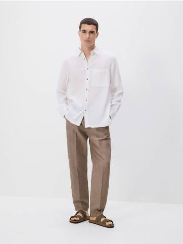 Reserved - MEN`S SHIRT - білий - 8447H-00X Reserved - MEN`S SHIRT - білий - 8447H-00X