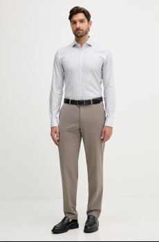 Хлопковая рубашка BOSS H-HANK-spr-B1-C1-253