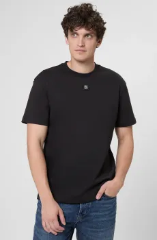 Мужская черная футболка Черный S HUGO 50505201;002