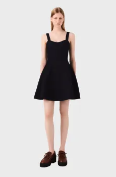 Женское темно-синее платье Синий 38 MAJE MFPRO04224_Navy