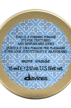 Помадка для надання форми та текстури волоссю Davines More Inside Forming Pomade з еластичною фіксацією, 75 мл