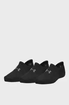 Женские черные следы (3 пары) UA Womens Vanish 3pk Liner Черный 36.5-42 Under Armour 6013143-008