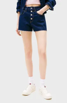 Женские темно-синие джинсовые шорты HOT PANT BF BI9056 Синий 26 Tommy Jeans DW0DW20094