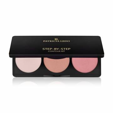 Палетка для контурирования лица Patricia Ledo Step-by-Step Сontour Kit тон 03, 7.5 г Палетка для контурирования лица Patricia Ledo Step-by-Step Сontour Kit тон 03, 7.5 г