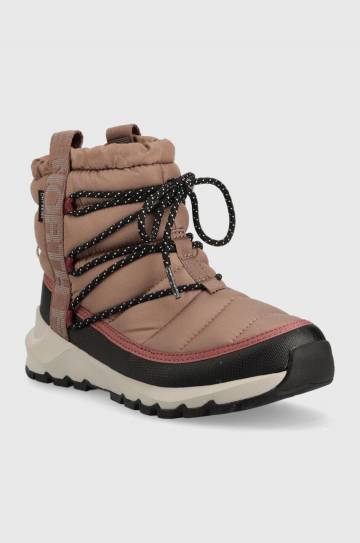 Зимние сапоги The North Face WOMEN S THERMOBALL LACE UP WP цвет коричневый Зимние сапоги The North Face WOMEN S THERMOBALL LACE UP WP цвет коричневый