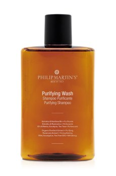 Уценка! Мягкий очищающий шампунь Philip Martins Purifying Wash Shampoo для волос склонных к выпадению, 320 мл