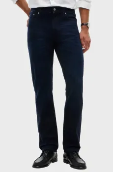 Мужские темно-синие джинсы denton slim straight Синий 32-34 Tommy Hilfiger MW0MW44924