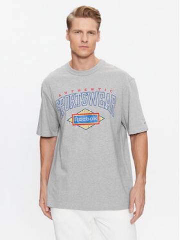 Reebok Футболка Sporting Goods II0674 Сірий Regular Fit Reebok Футболка Sporting Goods II0674 Сірий Regular Fit