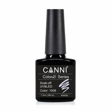 Гель-лак для ногтей Canni Gel Color System Soak-off UV&LED Gel Polish 1008 Светло-лавандовый, 7.3 мл Гель-лак для ногтей Canni Gel Color System Soak-off UV&LED Gel Polish 1008 Светло-лавандовый, 7.3 мл