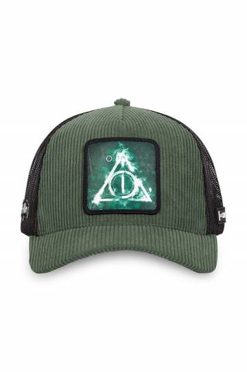 Кепка Capslab x Harry Potter цвет серый с аппликацией CL/HP2/1/CT/POT1