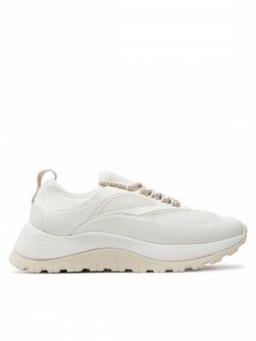 Calvin Klein Снікерcи Runner Lace Up Caging HW0HW01900 Білий Calvin Klein Снікерcи Runner Lace Up Caging HW0HW01900 Білий
