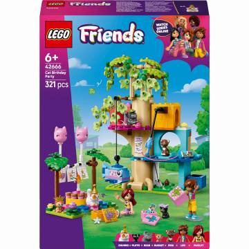 Конструктор LEGO Friends День народження кота і будинок на дереві (42666) Конструктор LEGO Friends День народження кота і будинок на дереві (42666)