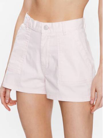 Tommy Jeans Шорти з тканини DW0DW15588 Рожевий Regular Fit Tommy Jeans Шорти з тканини DW0DW15588 Рожевий Regular Fit