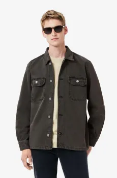 Мужская серая рубашка Серый 41 Lacoste CH3468I8W