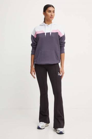 Кофта Puma женская цвет серый с капюшоном узор 681647 Кофта Puma женская цвет серый с капюшоном узор 681647