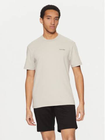 Calvin Klein Футболка Micro Logo K10K109894 Бежевий Regular Fit Calvin Klein Футболка Micro Logo K10K109894 Бежевий Regular Fit