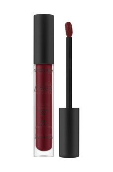 Уценка! Жидкая матовая помада для губ Deborah Fluid Velvet Mat Lipstick 16 Dark Grapes, 8 мл