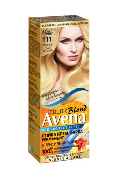 Стойкая крем-краска для волос Acme Color Avena Blond Color 111 Мокрый песок, 133 мл