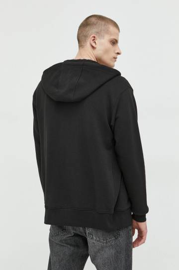 Кофта Solid мужская цвет чёрный с капюшоном однотонная Кофта Solid мужская цвет чёрный с капюшоном однотонная