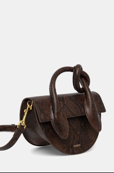 Кожаная сумочка Yuzefi PRETZEL