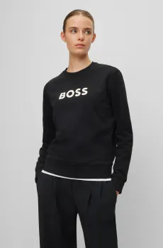 Женский черный свитшот Черный L BOSS 50468357;001
