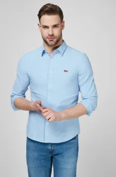 Мужская голубая рубашка Голубой M Levi’s® 86625;0005