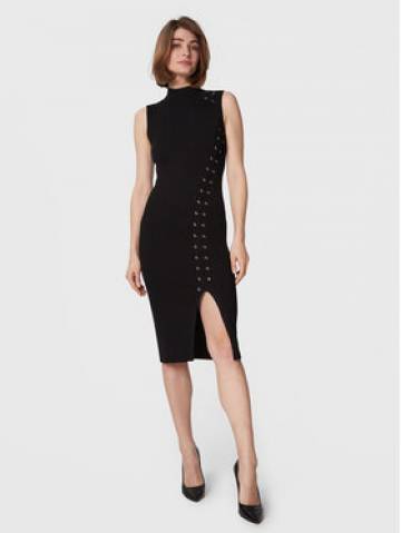 Guess Трикотажна сукня W3RK40 Z2U00 Чорний Slim Fit Guess Трикотажна сукня W3RK40 Z2U00 Чорний Slim Fit