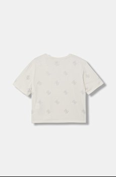 Детская хлопковая футболка Guess