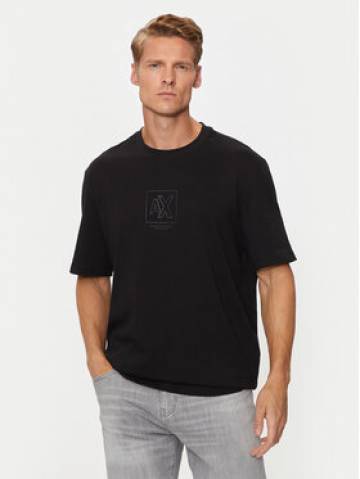 Armani Exchange Футболка 6DZTLE ZJ9JZ 1200 Чорний Regular Fit Armani Exchange Футболка 6DZTLE ZJ9JZ 1200 Чорний Regular Fit