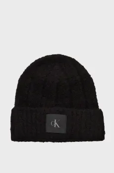 Мужская черная шапка BOUCLE Черный ONESIZE Calvin Klein LV04D8065G